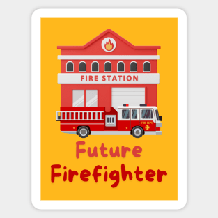 Future Firefighter Sticker